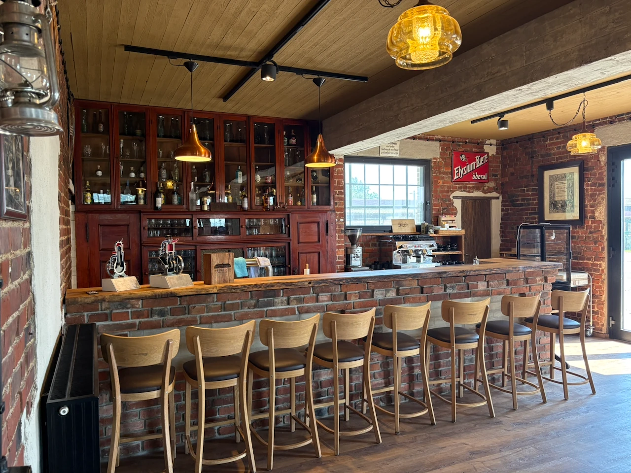 Hofcafé der Räucherei Brennecke